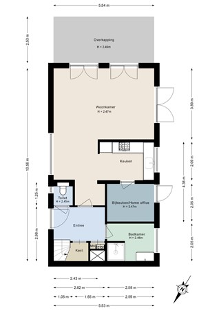 Provincialeweg 130B, 5503 HK Veldhoven - Begane grond - 2D.jpg