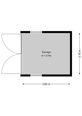 Provincialeweg 130B, 5503 HK Veldhoven - Garage - 2D.jpg