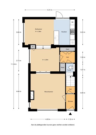 Kerkstraat 14, 4153 AG Beesd - Middenstraat 14_Begane Grond.jpg