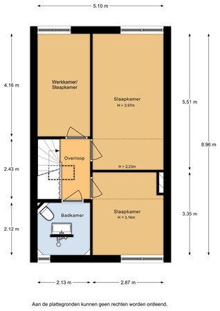 Weide 4, 4143 EA Leerdam - Weide 4-1e Verdieping - 2D.jpg