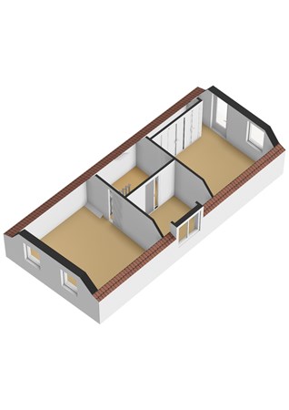 Middenstraat 23, 4153 AC Beesd - Middenstraat 23 - 1e verdieping - 3D.jpg