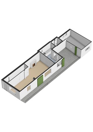 Middenstraat 23, 4153 AC Beesd - Middenstraat 23 - Situatie - 3D.jpg