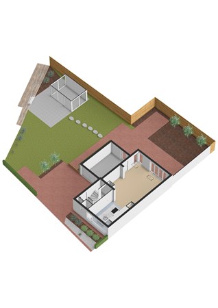 Prins Mauritssingel 24, 4153 BR Beesd - Prins Mauritssingel 24_Situatie_3D.jpg