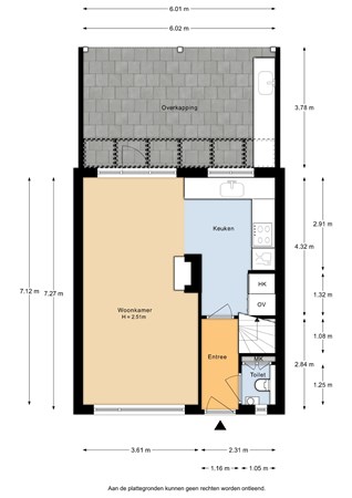 Wethouder Klerkstraat 25, 4153 VH Beesd - Wethouder Klerkstraat 25 - Begane grond - 2D.jpg