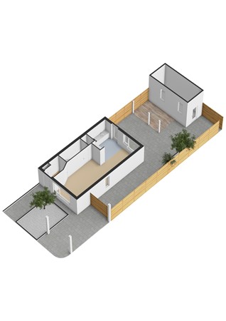 Koningin Julianastraat 101, 4153 BX Beesd - Koningin Julianastraat 101 - Situatie - 3D.jpg