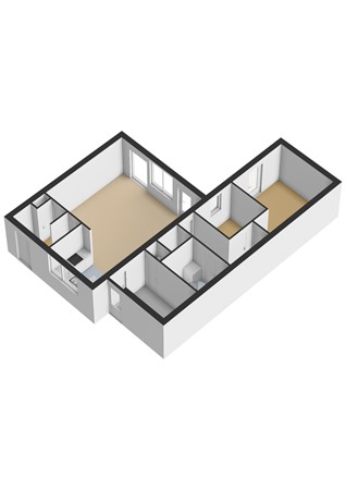 Koningsweg 62C, 4191 HD Geldermalsen - Koningsweg 62C - Begane grond - 3D.jpg