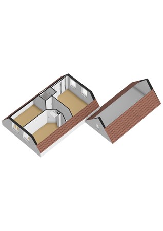 Papekamp 5, 4051 DM Ochten - Papekamp 5 - 1e verdieping - 3D.jpg