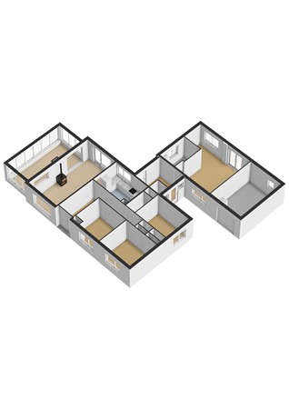 Dorpsstraat 6, 4152 EP Rhenoy - Dorpsstraat 6 - Begane grond - 3D.jpg