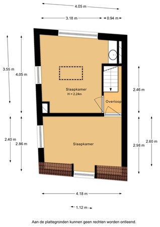 Voorstraat 61, 4153 AJ Beesd - Voorstraat 61 - 1e verdieping - 2D.jpg