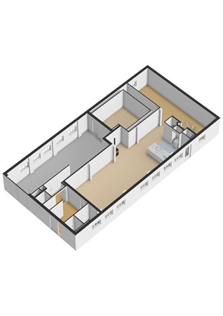 Havendijk 11, 4153 AW Beesd - Havendijk 11 - Begane grond - 3D.jpg