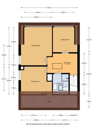 Wethouder Klerkstraat 14, 4153 VK Beesd - Wethouder Klerkstraat 14 - 1e verdieping - 2D.jpg