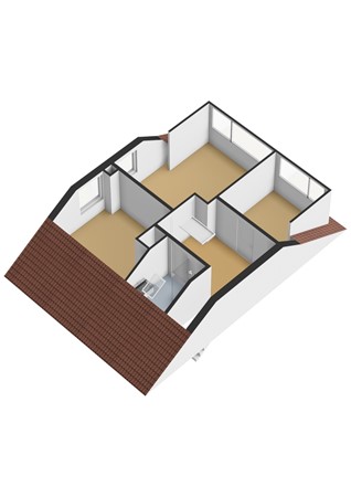 Wethouder Klerkstraat 14, 4153 VK Beesd - Wethouder Klerkstraat 14 - 1e verdieping - 3D.jpg