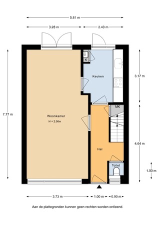 Burgemeester J.W. Hondelinkstraat 41, 4153 VC Beesd - Burgemeester J.W. Hondelinkstraat 41_Begane grond - 2D.jpg