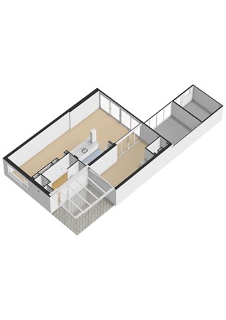 Prins Mauritssingel 6, 4153 BR Beesd - Prins Mauritssingel 6 - Begane grond - 3D.jpg