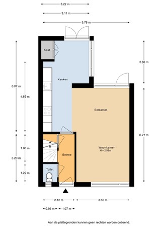 Meester Mierasstraat 11, 4153 VG Beesd - Meester Mierasstraat 11 - Begane grond - 2D.jpg