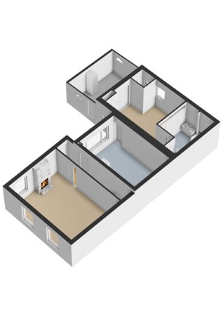 Voorstraat 11, 4153 AH Beesd - Voorstraat 11_Begane grond_3D.jpg