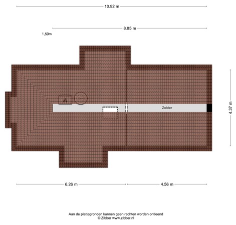 Obrechtlaan 1, 5691 GV Son en Breugel - 446742_2D_Zolder_Obrechtlaan_1_Son_en_Breugel_03.jpg