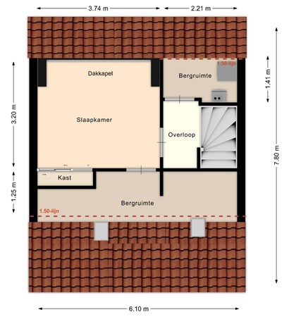 van Gentlaan 59, 5694 SC Son en Breugel - Van Gentlaan 59 tweede etage.jpg