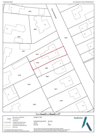 Eeuw Driessestraat 4, 5674 TN Nuenen - Kadastrale kaart voor brochure.jpg