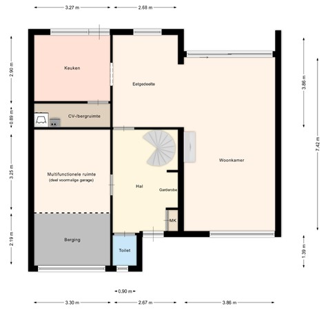 Richellaan 10, 5691 ZN Son en Breugel - Begane grond Richellaan 10.jpg