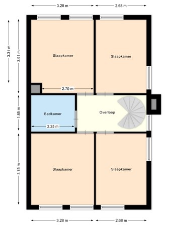 Richellaan 10, 5691 ZN Son en Breugel - Eerste etage Richellaan 10.jpg