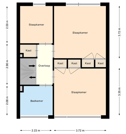 Neptunusstraat 9, 5694 TK Son en Breugel - Eerste etage Neptunusstraat 9.jpg