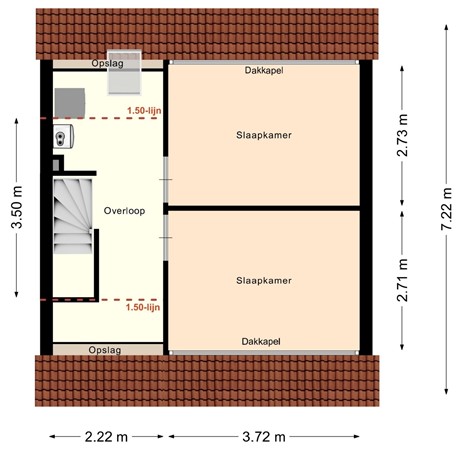Neptunusstraat 9, 5694 TK Son en Breugel - Tweede etage Neptunusstraat 9.jpg