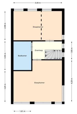 Heivlinderlaan 3, 5691 RS Son en Breugel - Eerste etage Heivlinderlaan 3.jpg