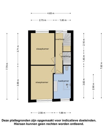 Floorplan - Oliemolensingel 36, 7511 BC Enschede