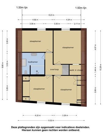 Floorplan - Gronausevoetpad 24, 7511 BL Enschede