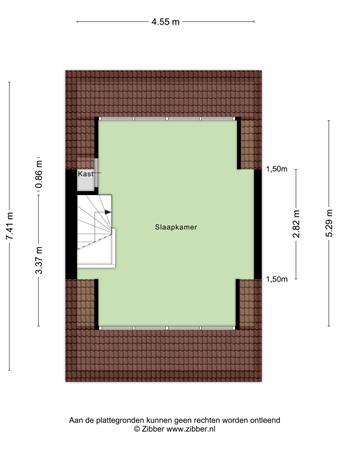 Floorplan - Egstraat 11, 7545 WV Enschede