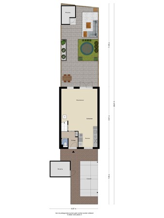 Floorplan - Walkottelanden 104, 7542 MV Enschede