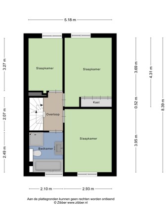 Floorplan - Walkottelanden 104, 7542 MV Enschede