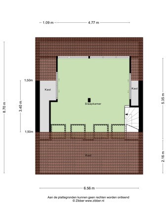 Floorplan - Rande 17, 7556 ML Hengelo
