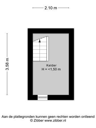 Floorplan - Madioenstraat 87, 7541 ZM Enschede