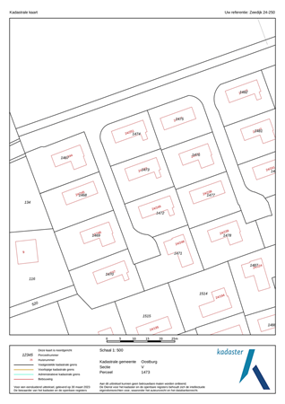 Brochure preview - Nieuwvliet- Zeedijk 24-250 Kadastrale kaart - Oostburg V 1473.pdf