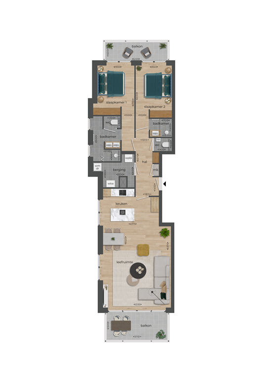 mediumsize floorplan