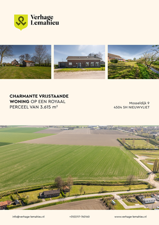 Brochure preview - Brochure - Mosseldijk 9, Nieuwvliet.pdf
