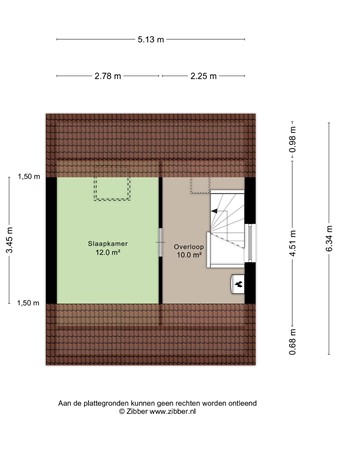 Floorplan - Palissade 18, 4143 GB Leerdam