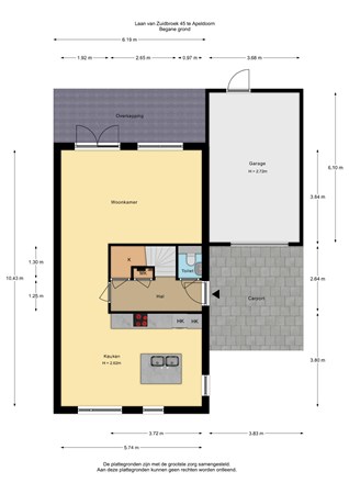 Laan Van Zuidbroek 45, 7324 BJ Apeldoorn - Laan van Zuidbroek 45 - Begane grond - 2D.jpg