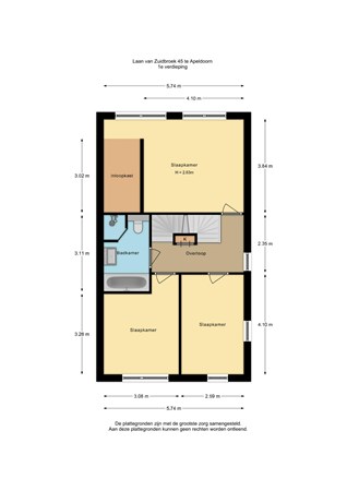 Laan Van Zuidbroek 45, 7324 BJ Apeldoorn - Laan van Zuidbroek 45 - 1e - 2D.jpg