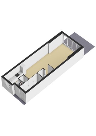 Zonnewende 85, 7325 EM Apeldoorn - Zonnewende 85_begane_grond_3D.jpg