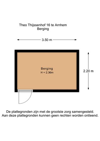 Theo Thijssenhof 16, 6836 SR Arnhem - Theo Thijssenhof 16 - Berging -2D.jpg