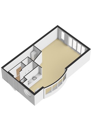 Westkreek 45, 7325 NB Apeldoorn - Westkreek 45-Begane grond - 3D.jpg