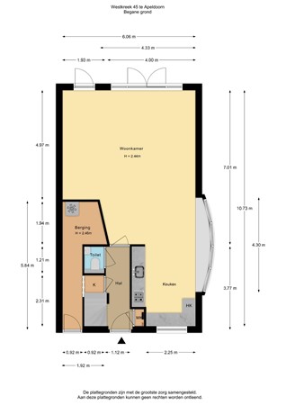 Westkreek 45, 7325 NB Apeldoorn - Westkreek 45-Begane grond - 2D.jpg