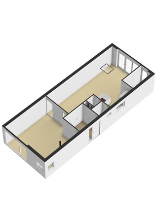1e Wormenseweg 201, 7331 MZ Apeldoorn - 1e Wormenseweg 201 - Begane grond - 3D.jpg