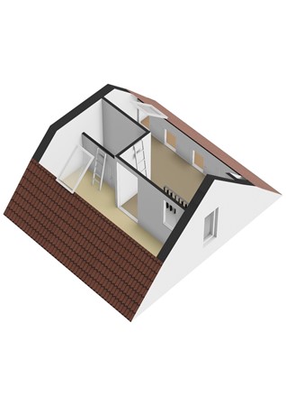 1e Wormenseweg 201, 7331 MZ Apeldoorn - 1e Wormenseweg 201 - 2e verdieping - 3D.jpg