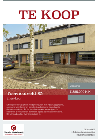 Brochure preview - Toernooiveld 85, 4873 DJ ETTEN-LEUR (1)