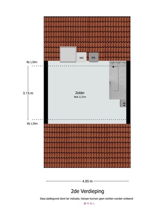 Drossaertstraat 14, 6243 DA Geulle - Tweede verdieping.jpg