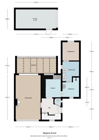 Pletsstraat 34, 6241 CN Bunde - 1 Pletsstraat 34 Bunde Begane Grond.jpg